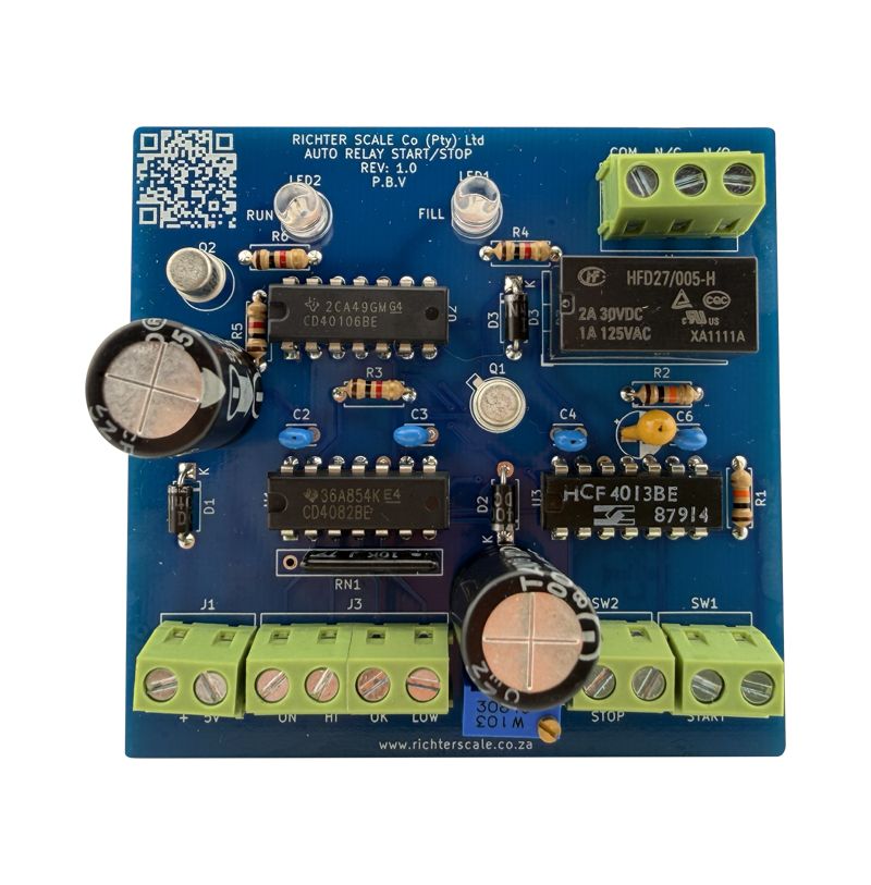 Auto Start Stop board for the W113 weighing indicator